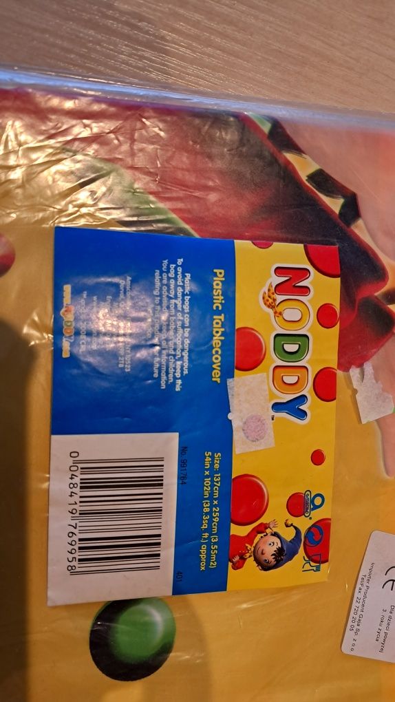 Noddy obrus foliowy