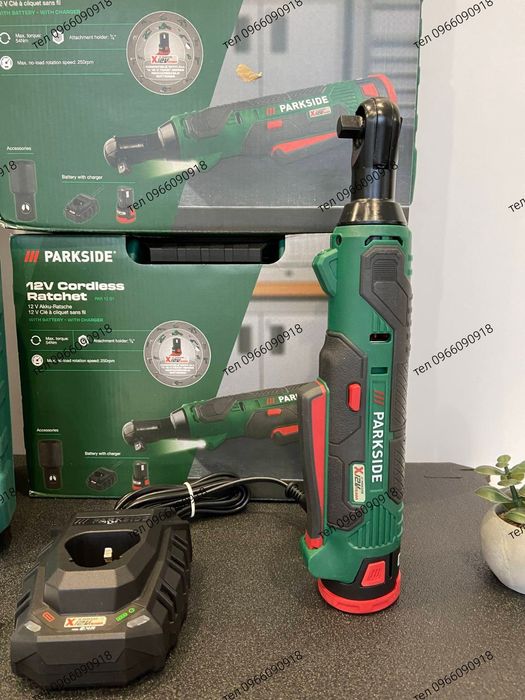 НІМЕЧЧИНА Акумуляторна тріскачка, трещотка, трищотка, гайковерт Parksі