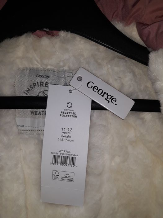 Мембранная зимняя куртка/парка George.