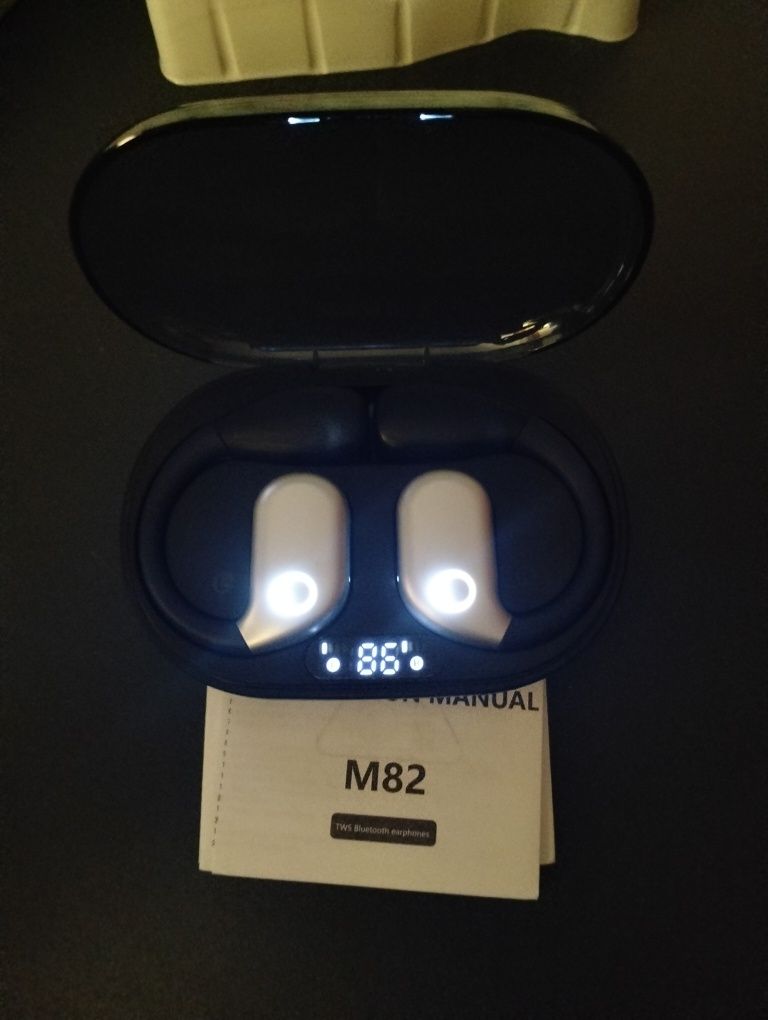 Auriculares Open Ear Bluetooth 5.49 Qualidade de Som Reforçada