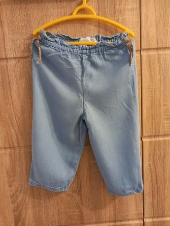 Spodnie ³/4 dla dziewczynki Zara r.104