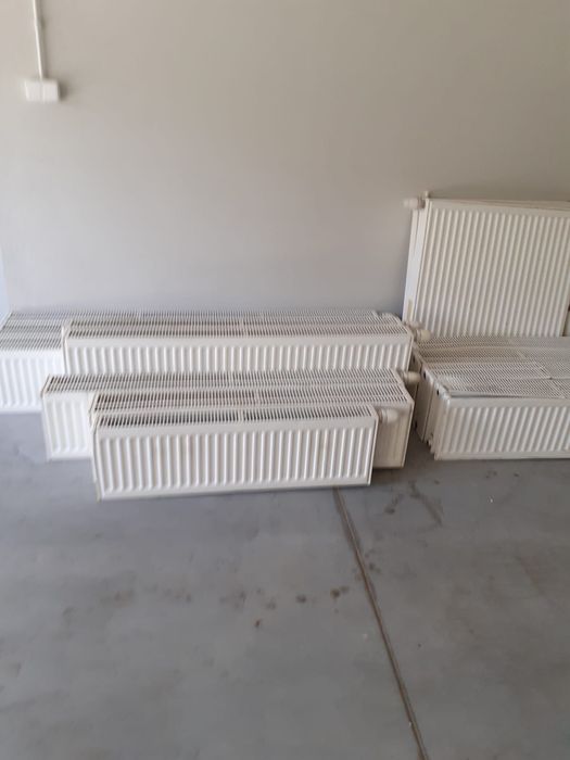 Grzejniki purmo z demontażu, sprawne z głowicami termo danfoss