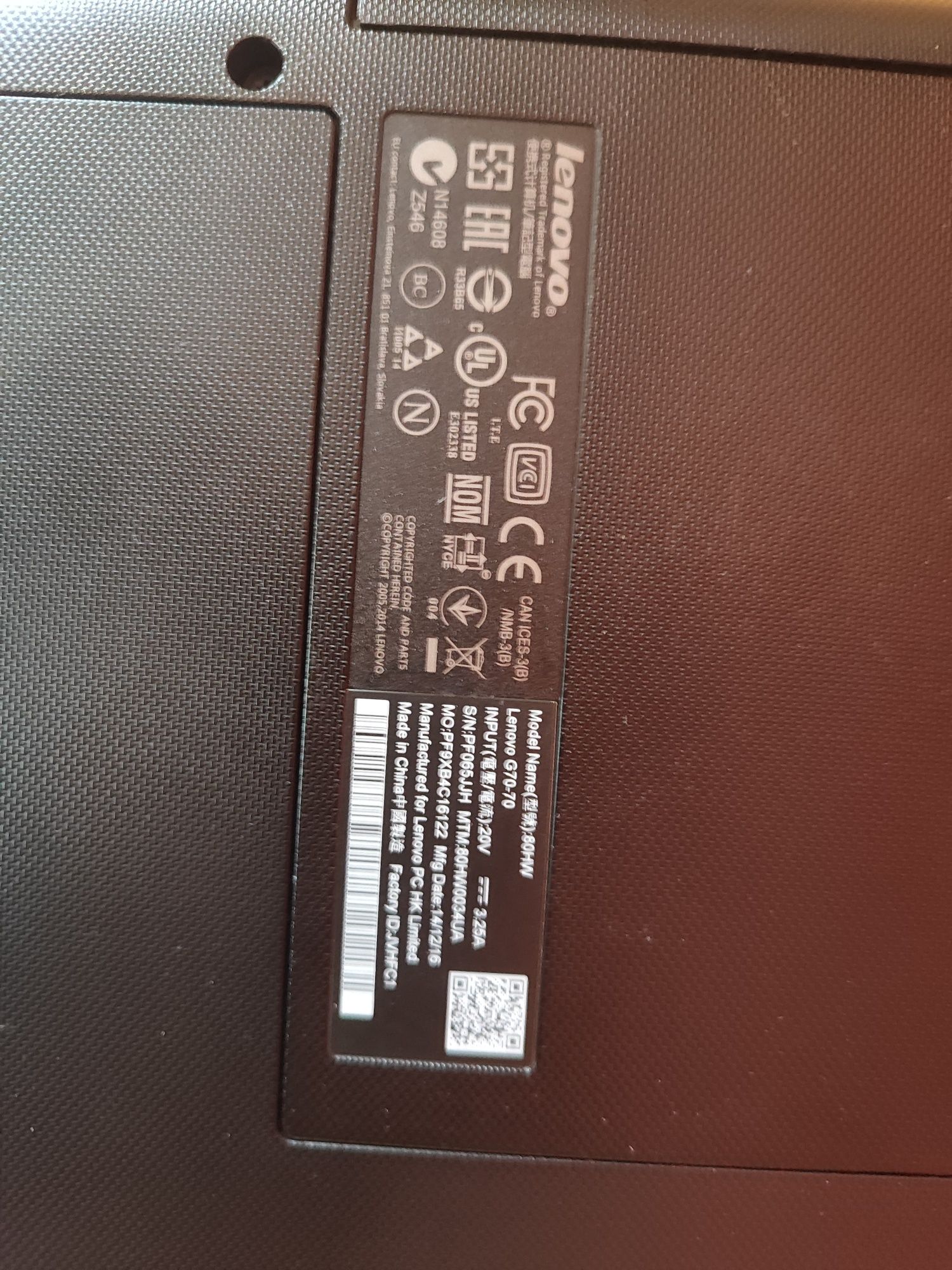 Ноутбук Lenovo G70-70 в ідеальному стані