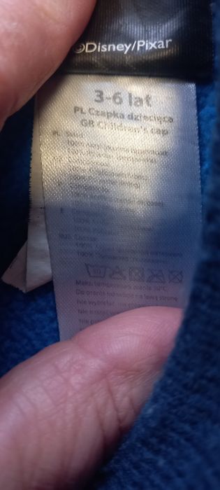 Czapka ocieplana Auta