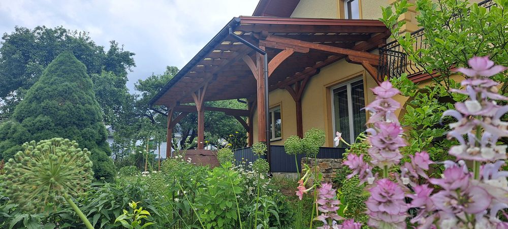 Taras drewniany / Zadaszenie