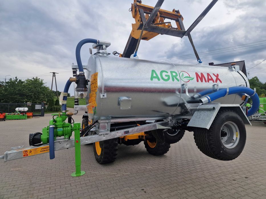 Beczkowóz 4000 litrów, Agro Max. Wóz asenizacyjny