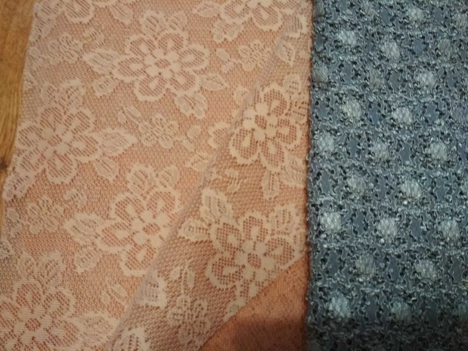 Отрезы и остатки  различных тканей