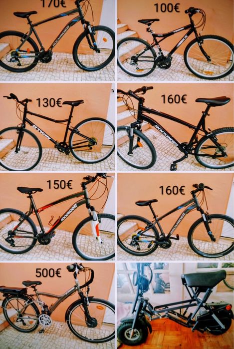 Biciclatas desde 50€ como novas