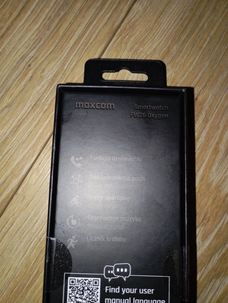 Smartwatch maxcom FW26 oxygen zegarek smart