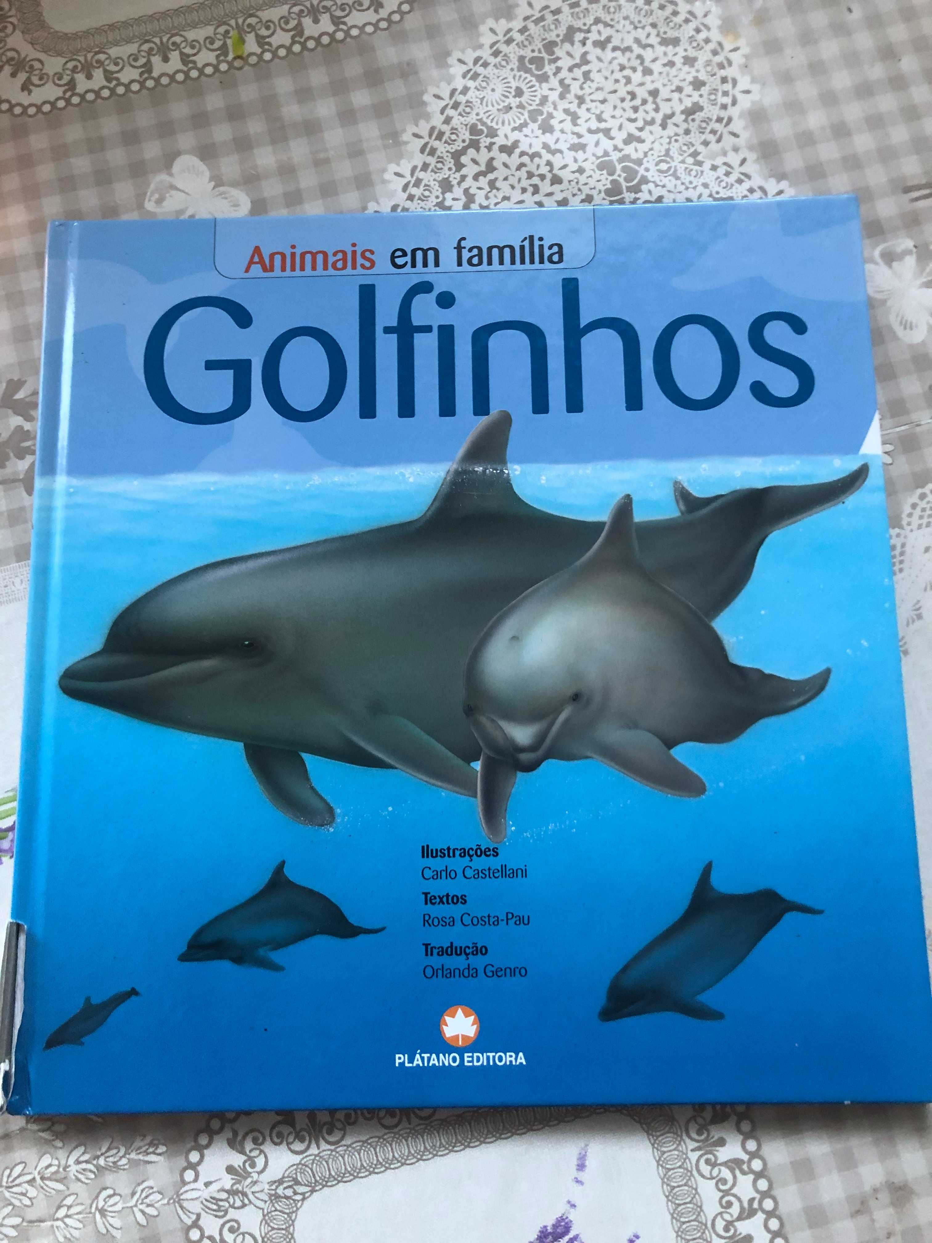 Livros infantis - Abelha Maya e Golfinhos