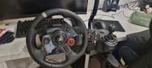 Logitech G29 com caixa e travão de mão
