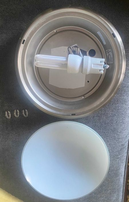 Candeeiro de teto ou parede com globo E27