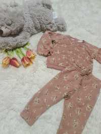 Newbie * dres * komplet * kwiaty 80