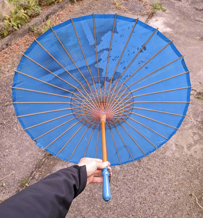 Stara PARASOLKA japońska chińska rekwizyt vintage retro dekoracja