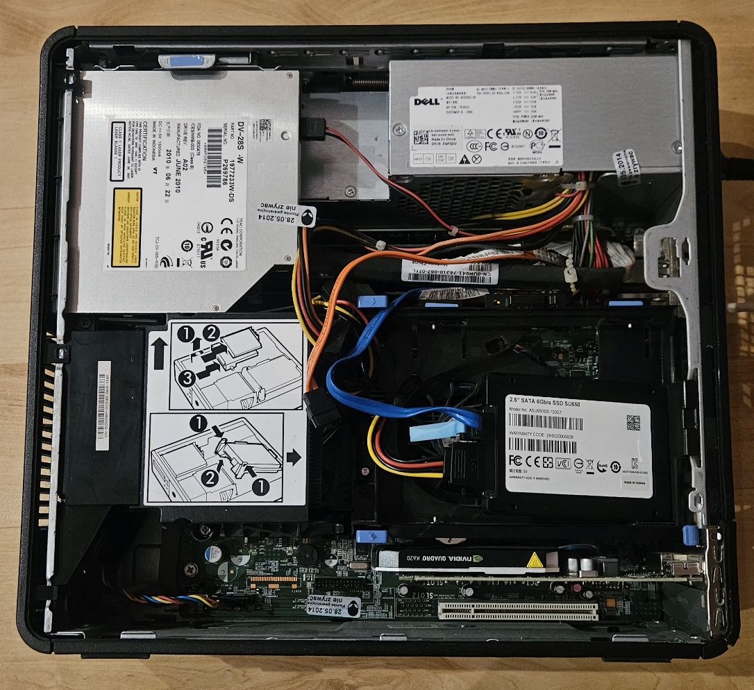 Komputer typu Tower Dell Optiplex 780