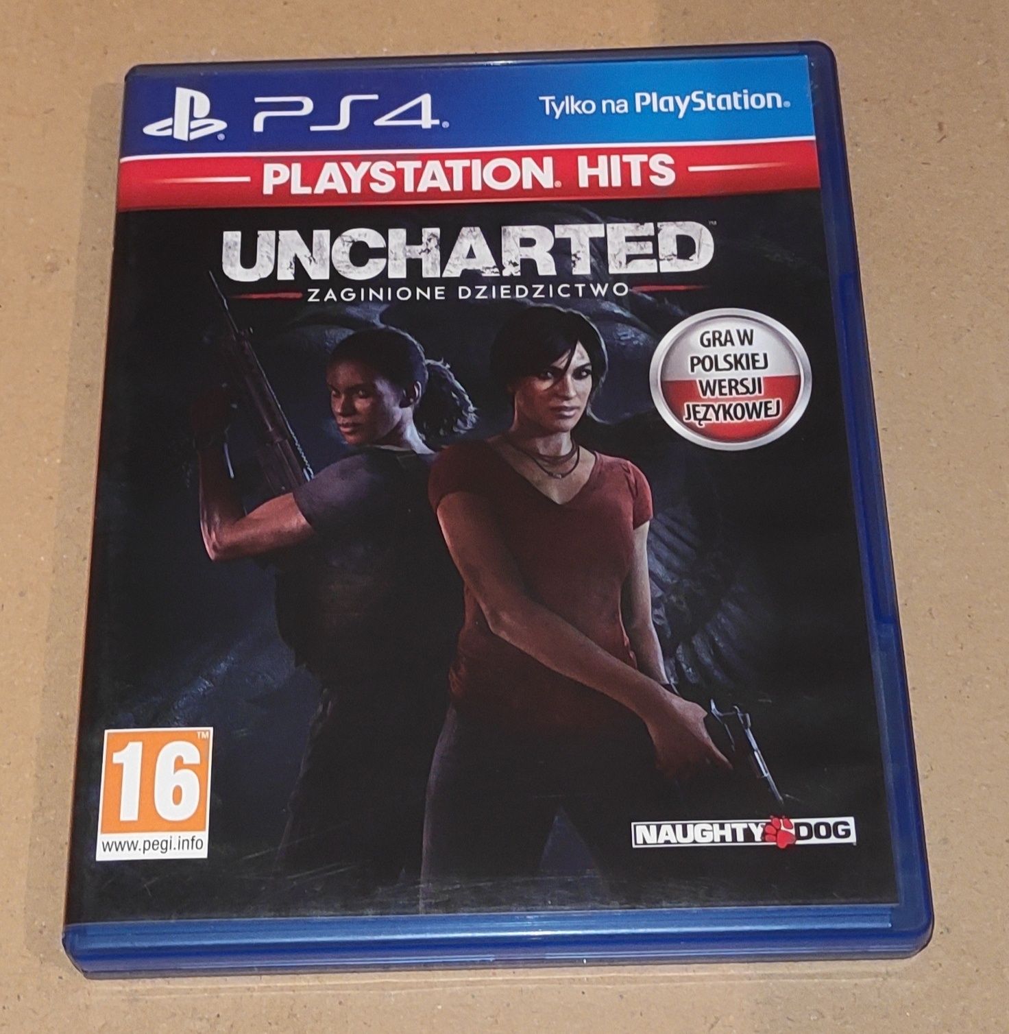 Gra Uncharted Zaginione Dziedzictwo PS4/PS5 Gdy PlayStation 4/5 PL BDB