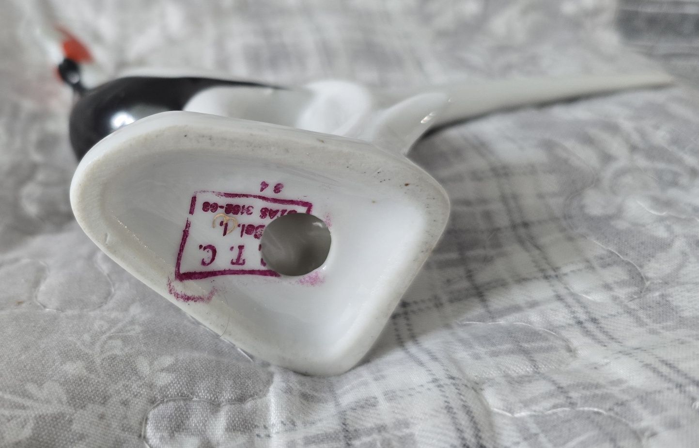 Bażant - figurka porcelanowa z lat 60. Cluj, Rumunia