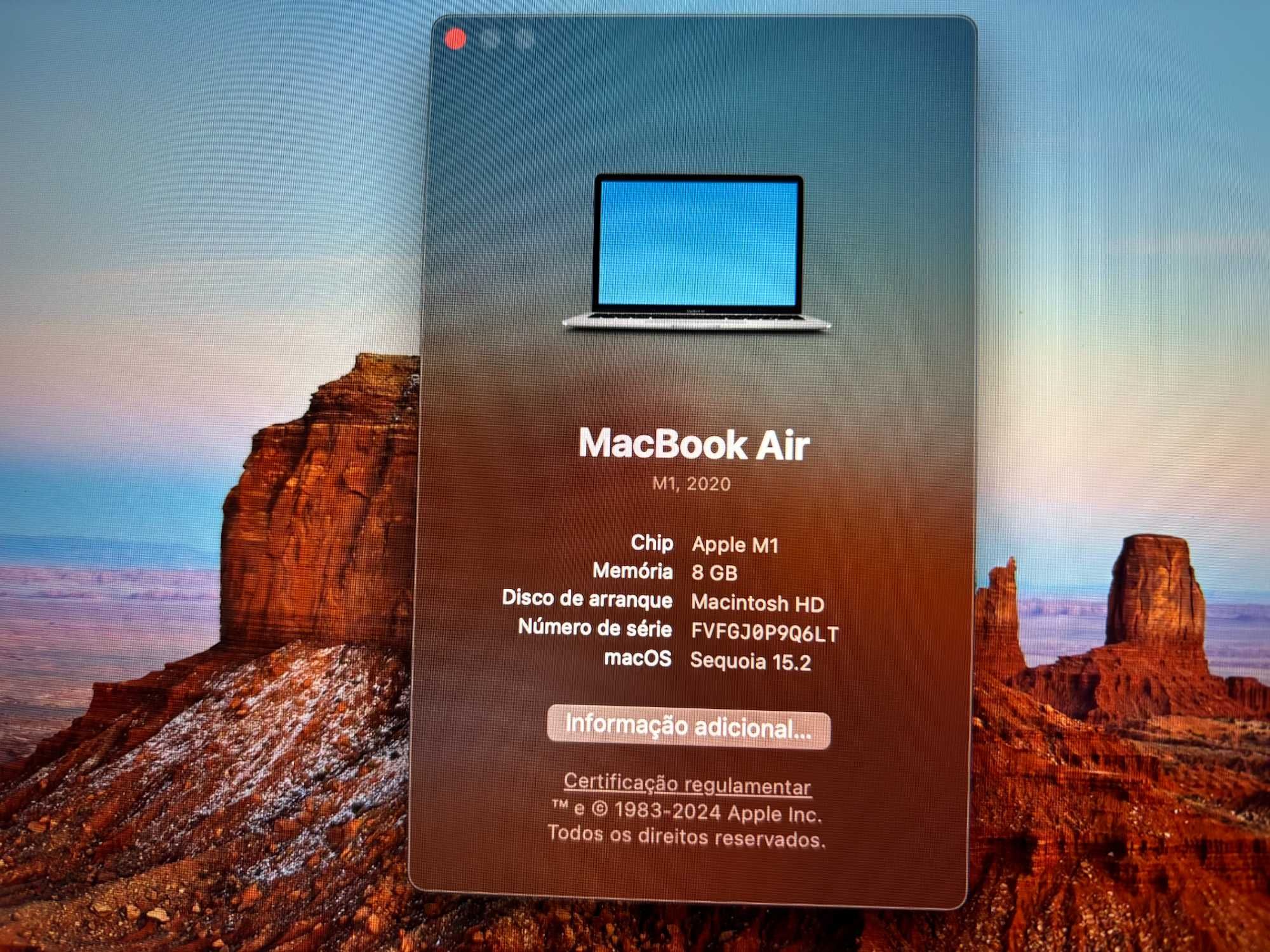 Macbook Air 13.3" M1 | 1TB SSD | Como Novo