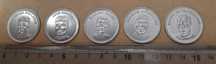 Moedas Coleção Ciclismo Mundial 1974