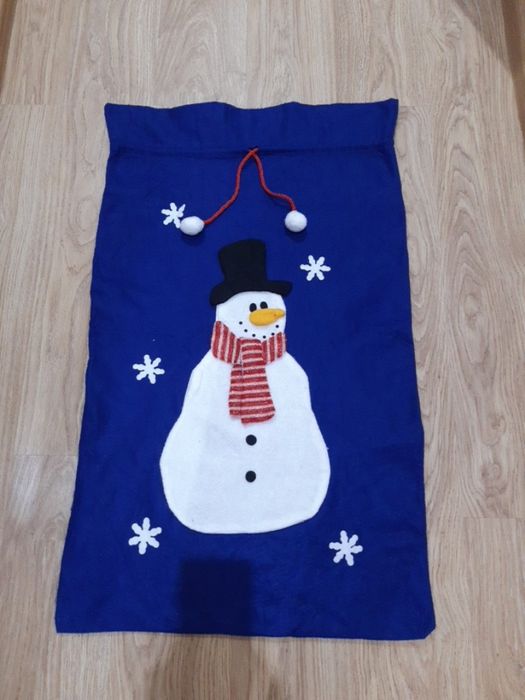 Великий новорічний мішок для подарунків 103×60