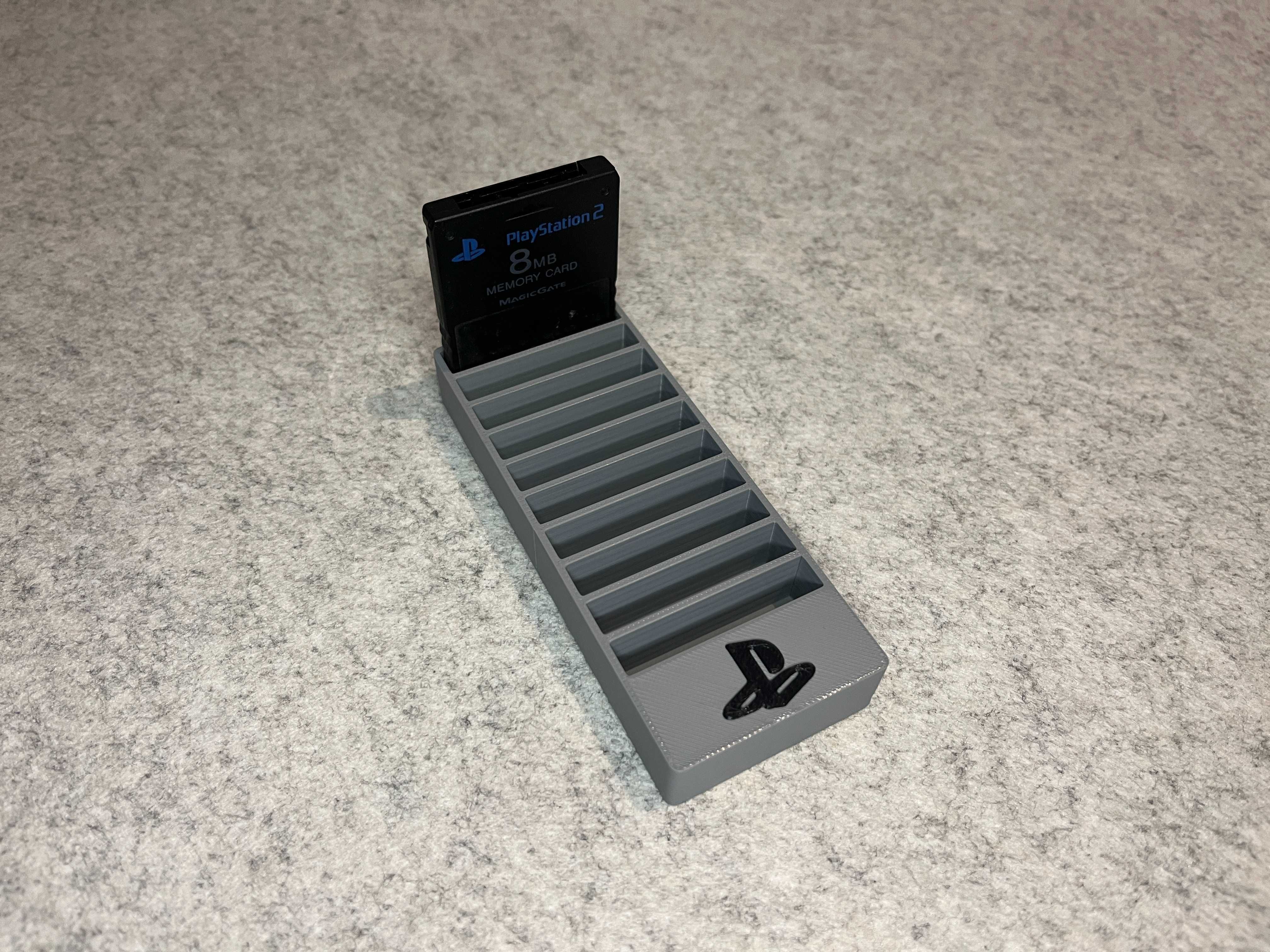 Stojak podstawka na 10 kart pamieci PlayStation One (PS Memory Card)