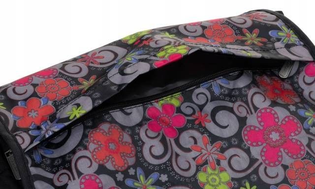 młodzieżowa torba z poliestru z szerokim, regulowanym paskiem - loren