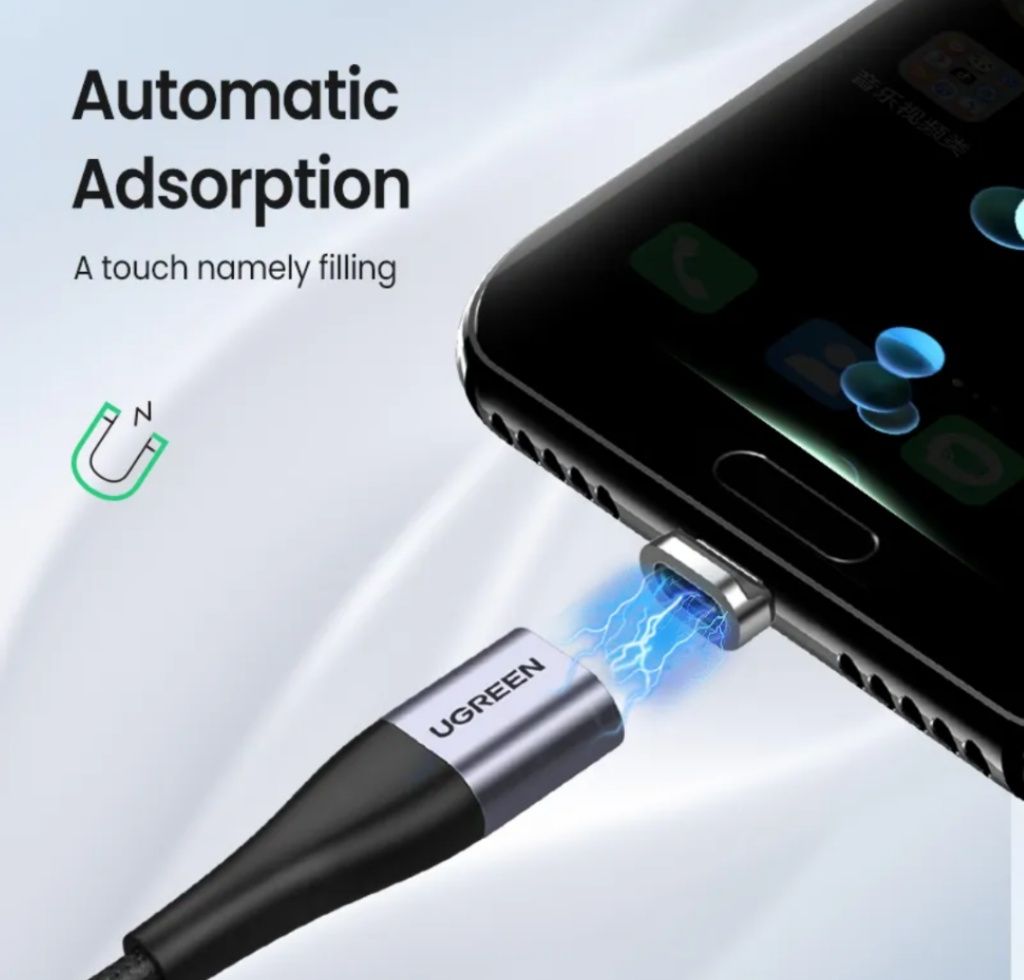 Магнитный коннектор Ugreen   MicroUsb