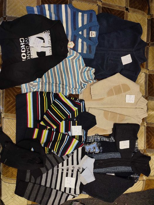 Великий пакунок речей для хлопчика зріст 116см