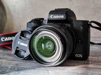 Canon EOS M50 Mark II wraz z obiektywem EF-M 15-45mm IS STM