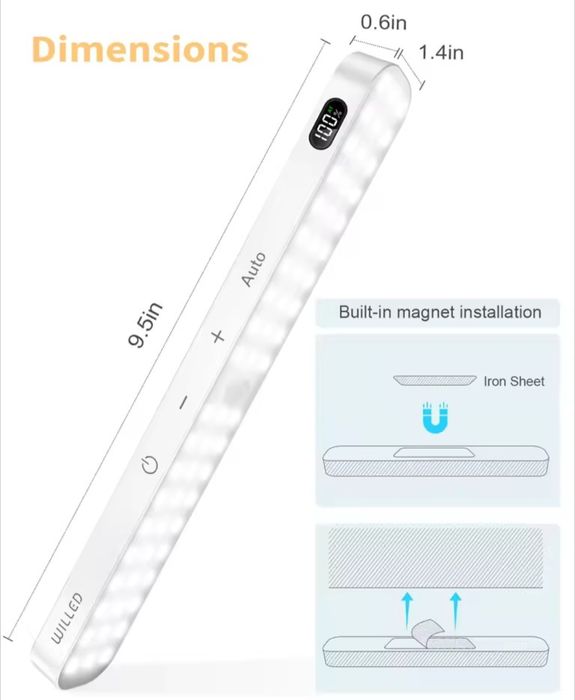 Аккумуляторні світильники WILLED