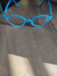 Okulary dla dziecka niebieskie