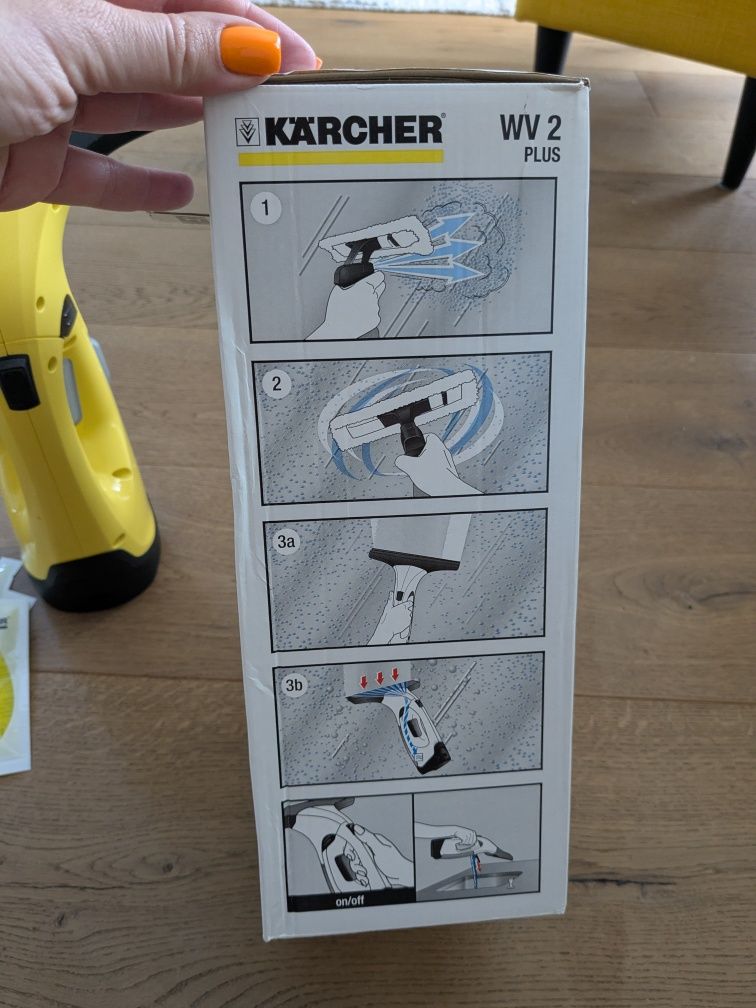 Myjka do okien Karcher WV2 plus prawie nowa
