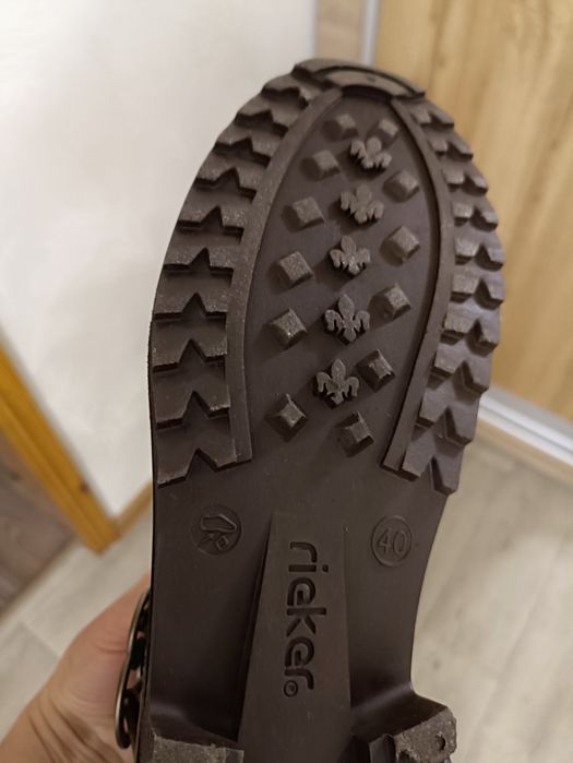 Резиновые женские ботинки Rieker, р 40 (39)