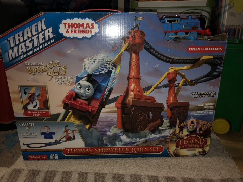 Wielki zestaw Thomas&Friends, Track Master, Fisher Price