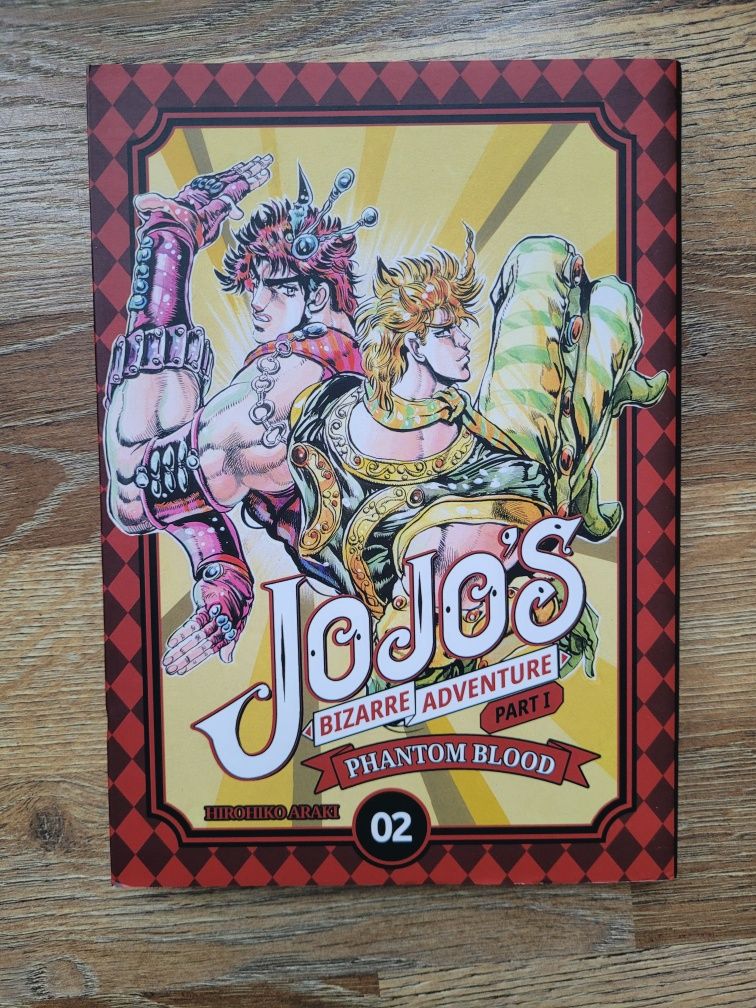 JoJo's Bizzare Adventure Phantom Blood manga