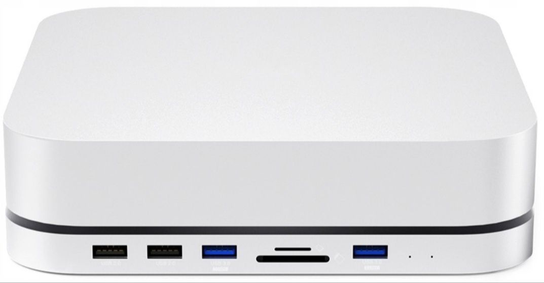 Stacja dokująca Hub MC25 SSD HDD 2,5" Mac Mini 7w1 5 Gb/s USB SD micro