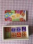 Domino drewniane- zabawka edukacyjna