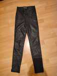 H&M Spodnie skórzane XS