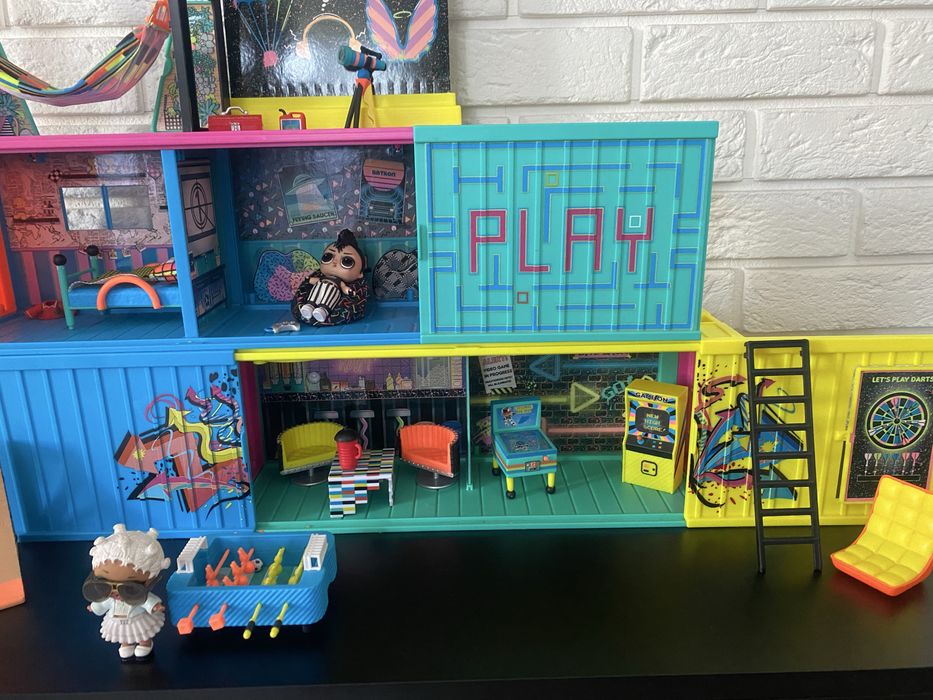 Lol Clubhouse domek L.O.L. Dom lalki akcesoria mebelki meble Surprise