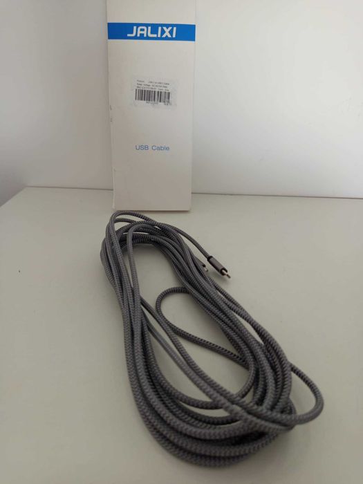 Kabel JALIXI USB-C do USB-C o długości 6 m