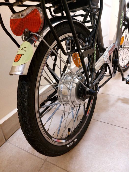 Rower elektryczny składany