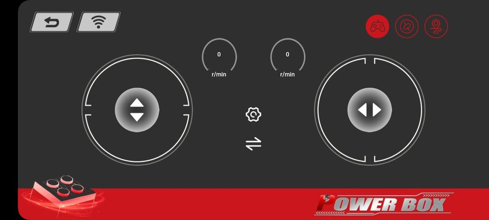 Kontroler 4 kanaly Blutooth Aplikacja / Zdalnie sterowany bateria lito