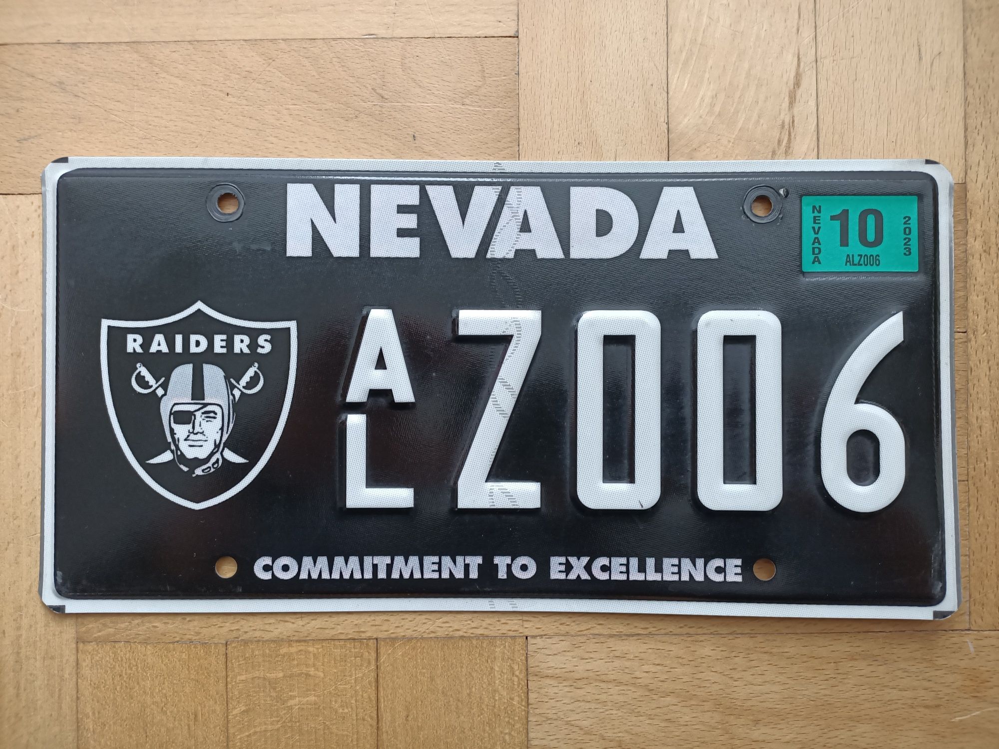 Tablica Nevada Raiders USA