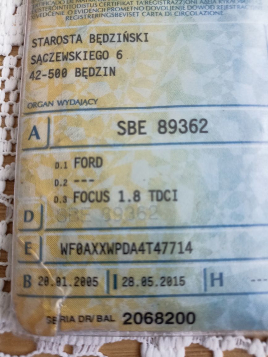 Ford Focus 1.8 TDCI