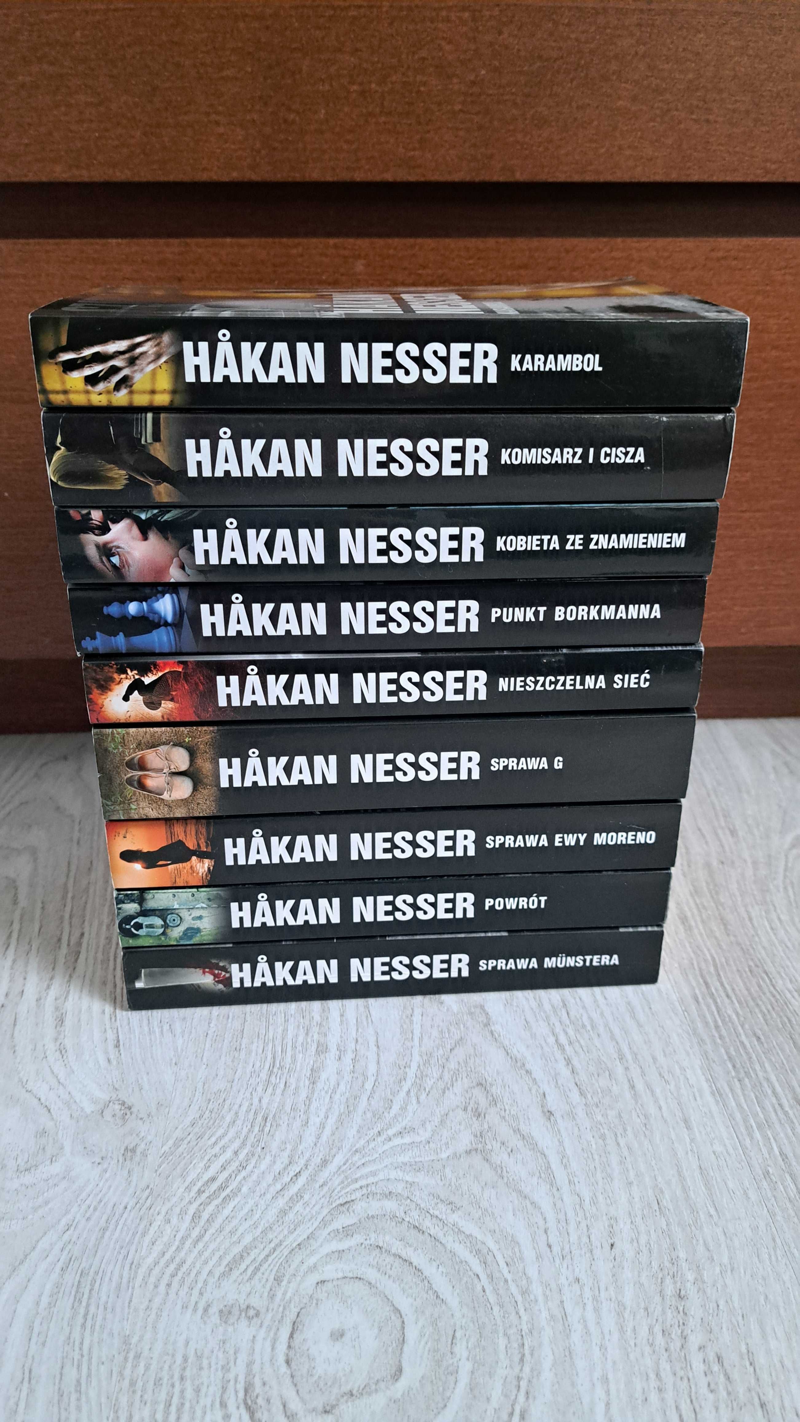 9x Nesser Nieszczelna sieć Sprawa Ewy Moreno Karambol Komisarz Punkt