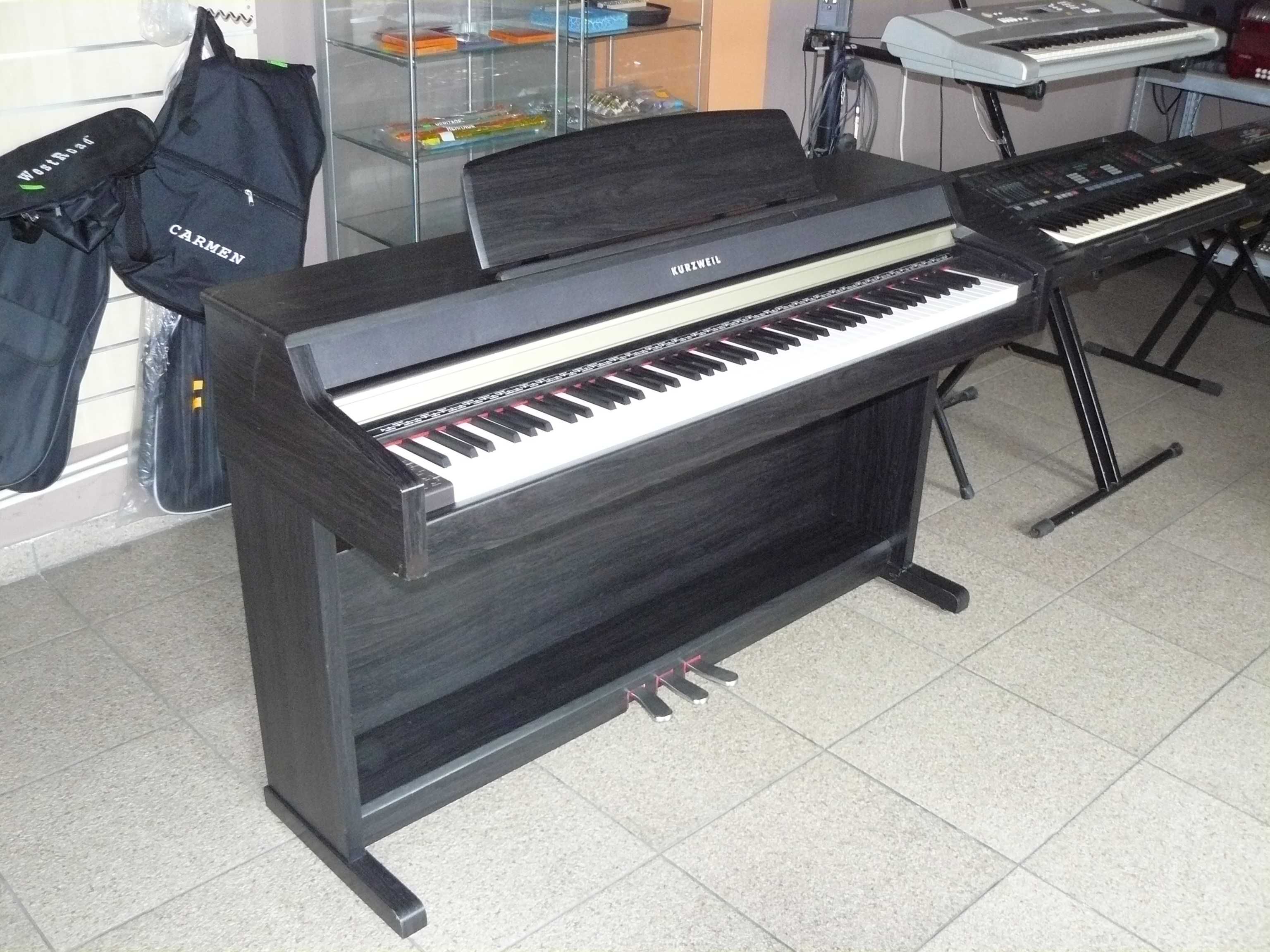 Pianino cyfrowe Kurzweil MP-10 piękne i eleganckie jak akustyk