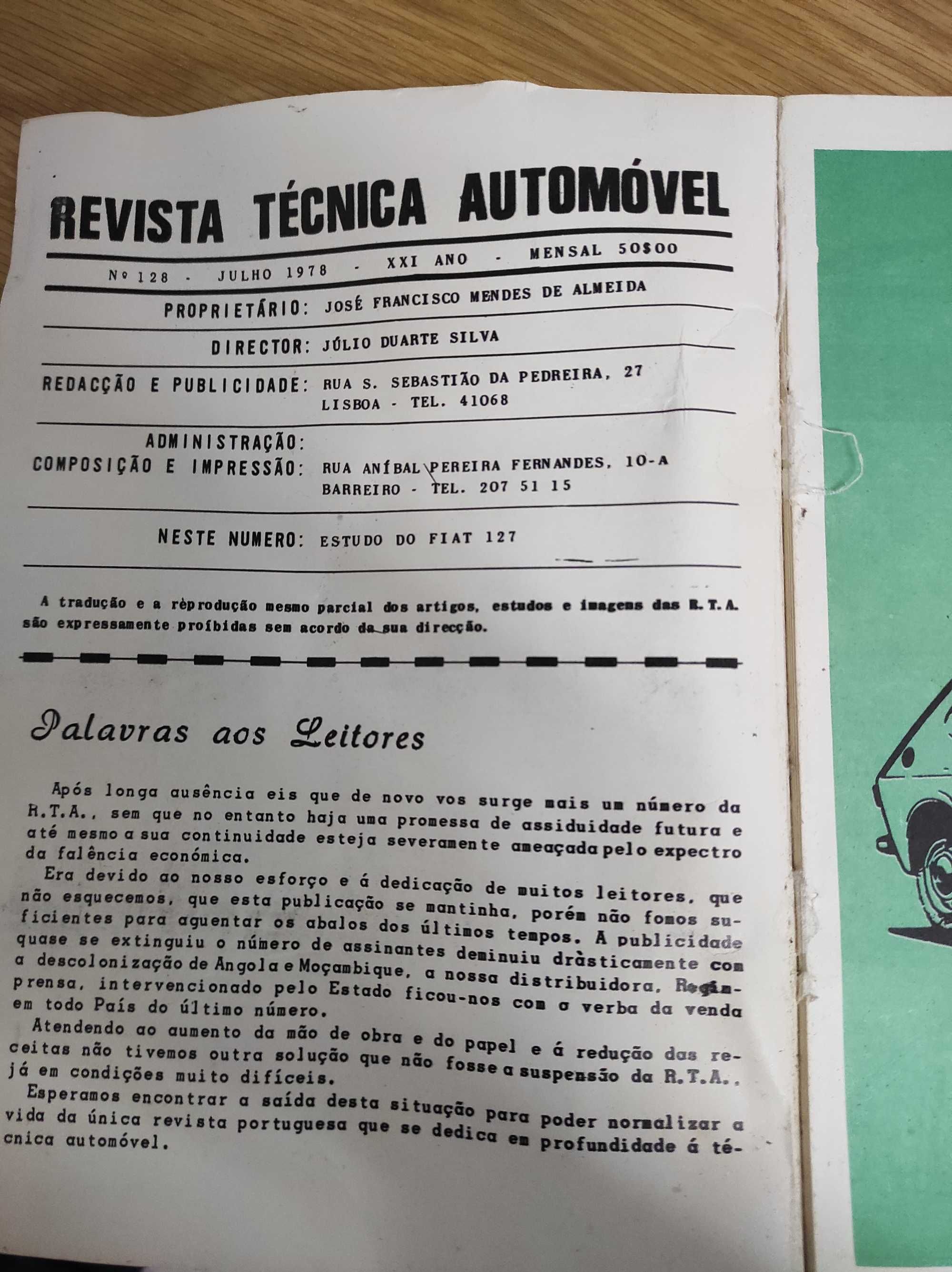 Fiat 127 - revista técnica automovel