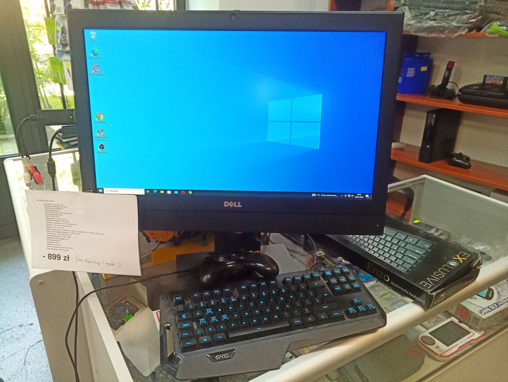 Dell  All in One 5250 i5/8GB/256SSD Win 10 Home