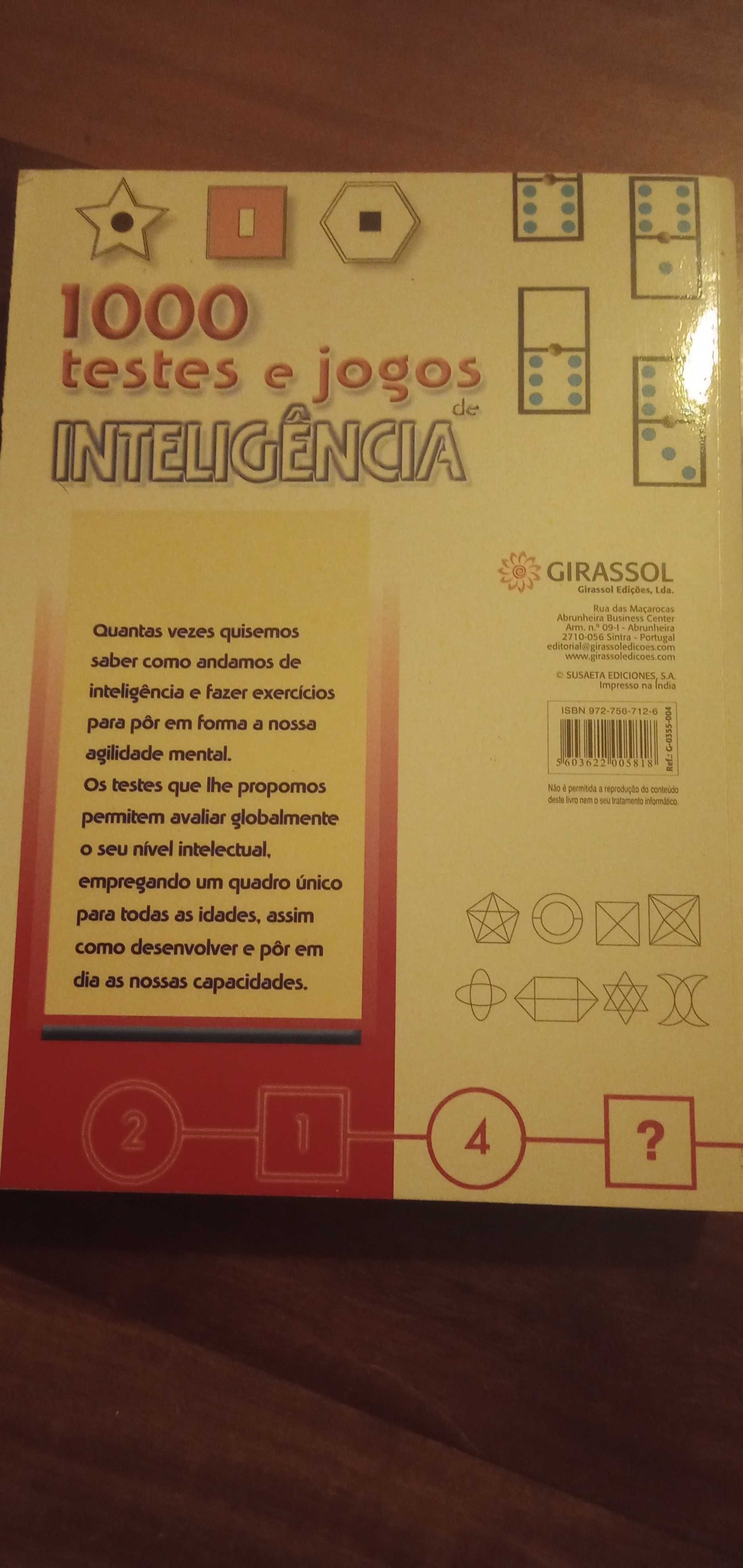 1000 testes e jogos de inteligência