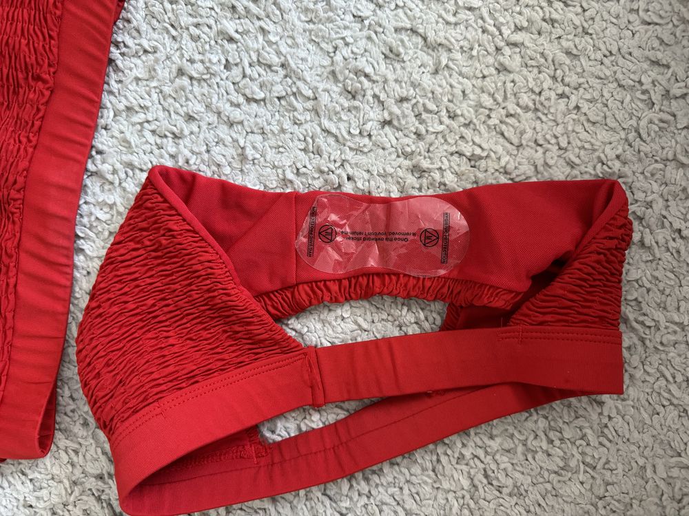 Жіночий купальник червоного кольору missguided xs